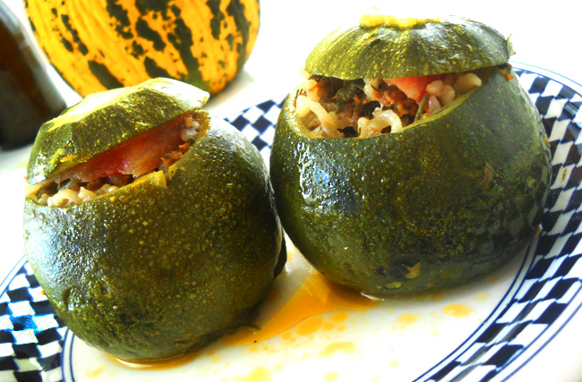 Girit Kabağı Dolması - Kıymalı