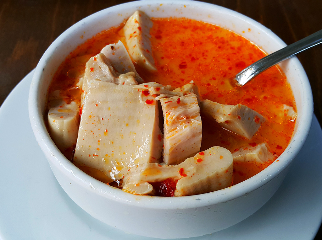 tuzlama işkembe çorbası