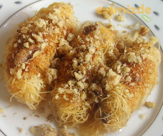 Kadayıf Sarma (Cevizli)