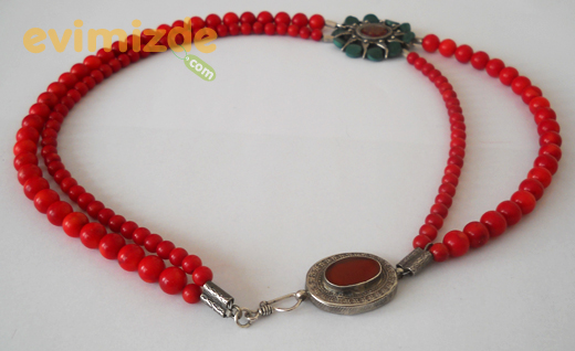 Takı KL13-Mercan Kolye