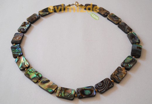 Takı KL34-Dalgalı Sedef Kolye