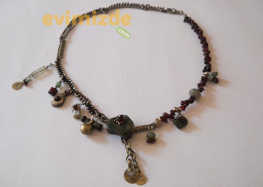 Takı KL41-Saçaklı Kolye