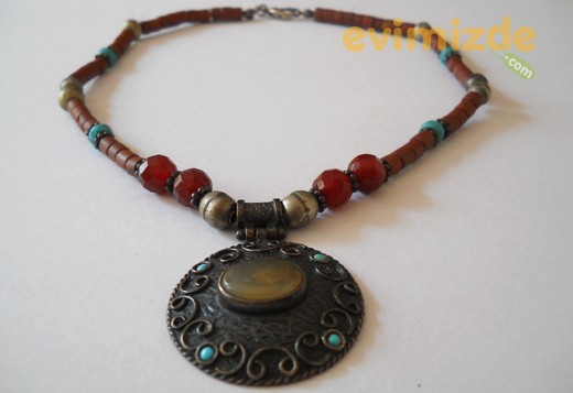 Takı KL44-Madalyon Kolye