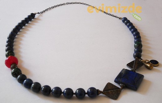 Takı KL54-Lapis Kolye