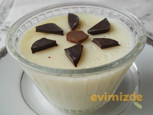 Muhallebi - Çikolatalı