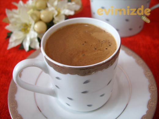 Nutellalı Türk kahvesi