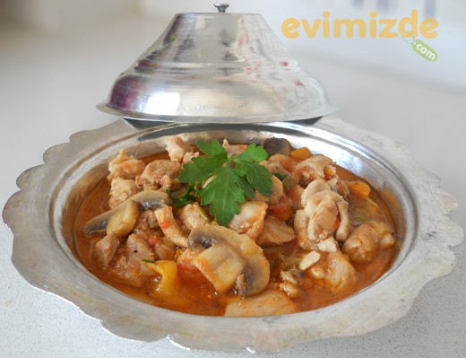 Mantarlı Tavuk Sote